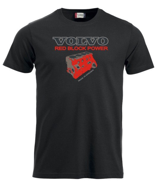 T-shirt Red Block Power Engine